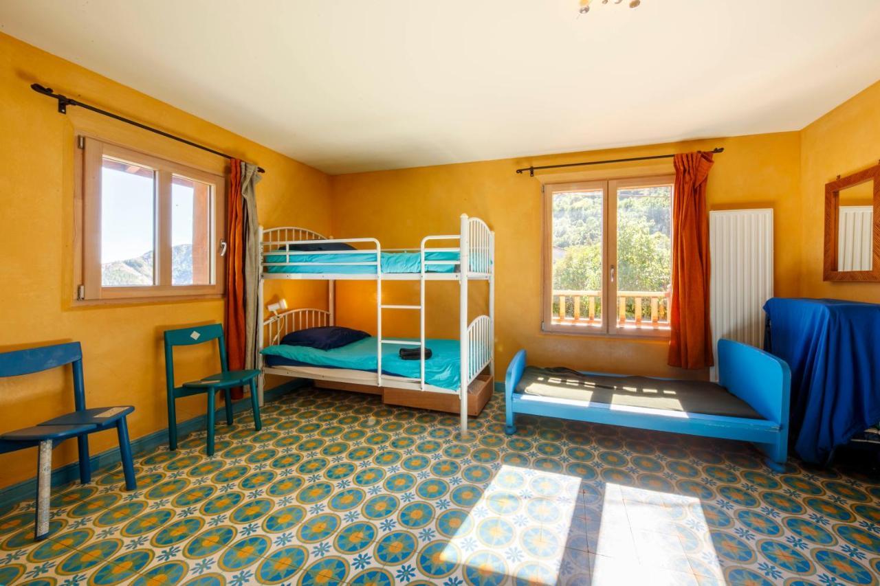 Eco-Hotel Et Yourtes Du Mercantour Гийом Экстерьер фото