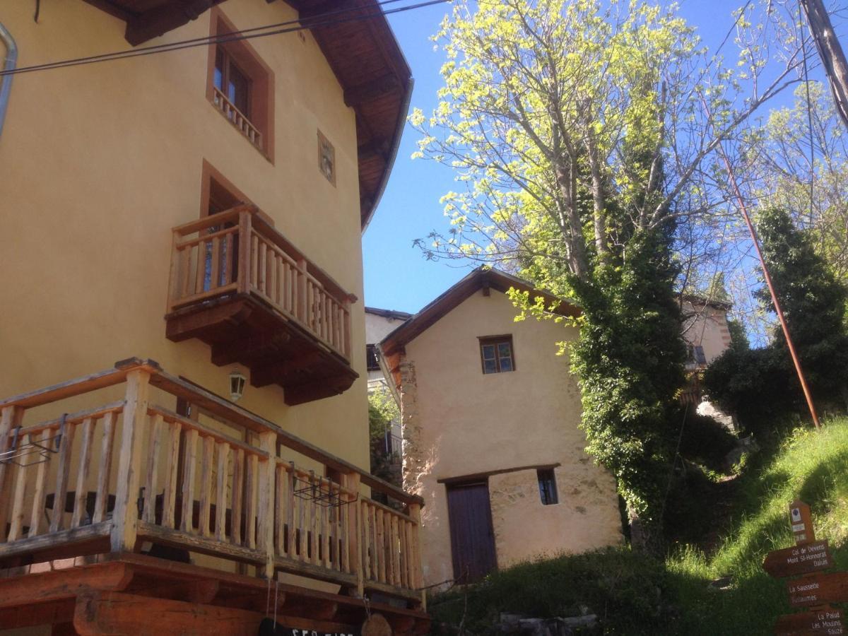 Eco-Hotel Et Yourtes Du Mercantour Гийом Экстерьер фото